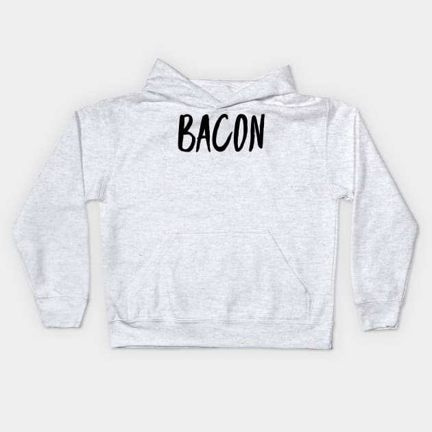 bacon Kids Hoodie by GMAT